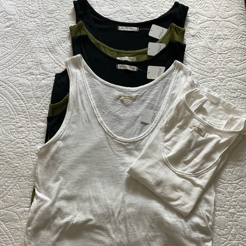 NWT Free People Tank Tops small
